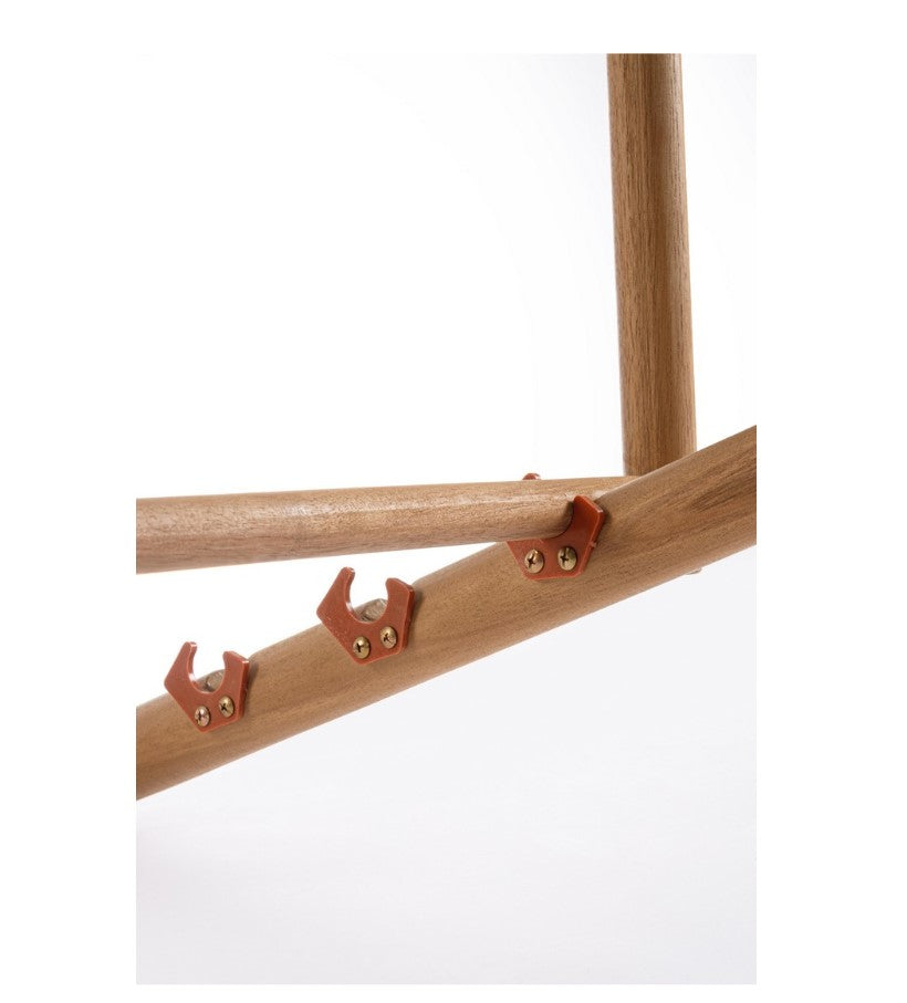 bizzotto bizzotto sdraio danubio effetto teak schienale terracotta ean 8051836783850