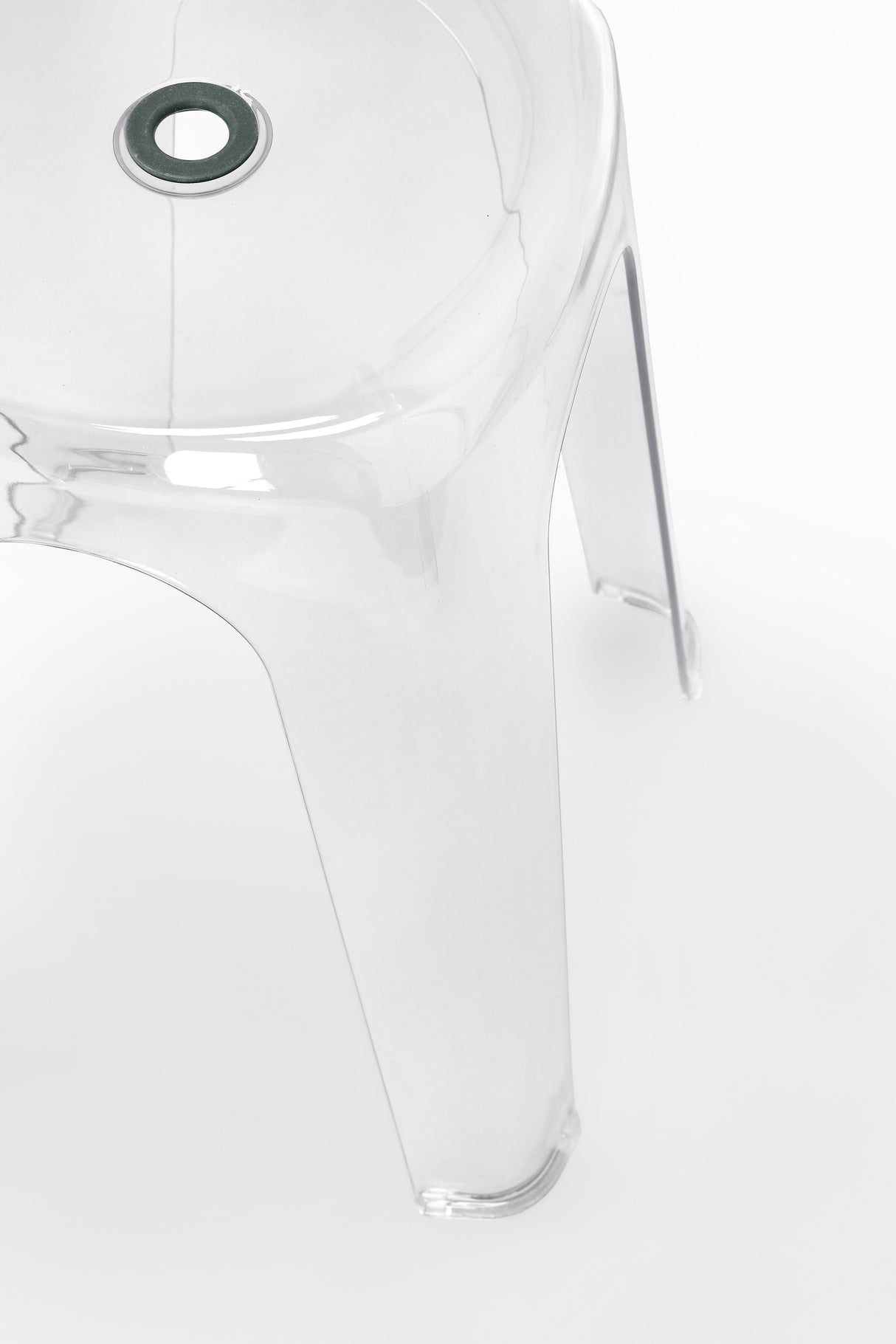 bizzotto bizzotto sgabello sonny h 465 cm bianco trasparente ean 8051836671737