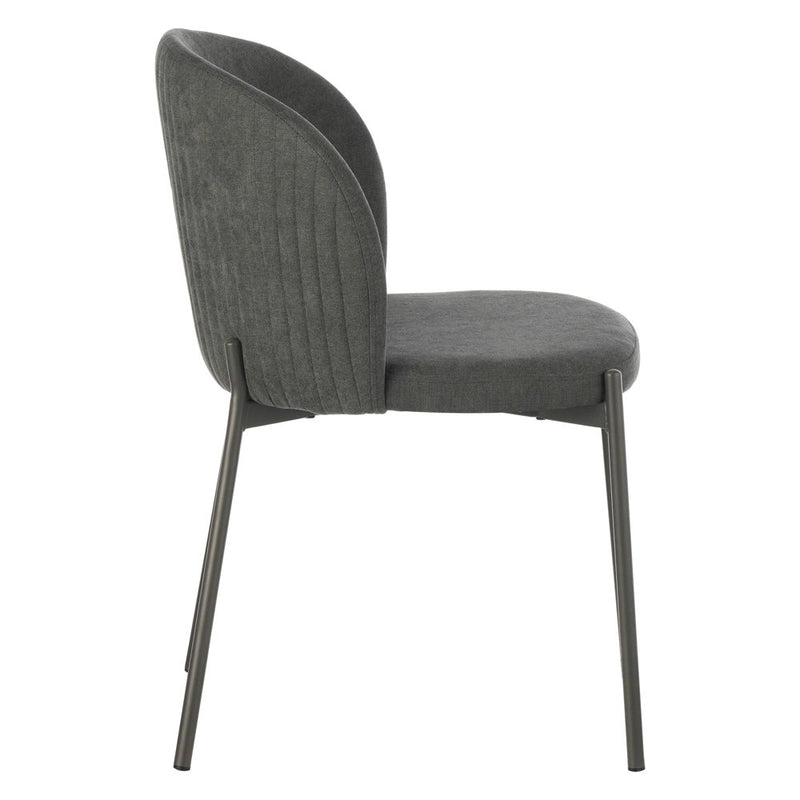 di mo commerciale di mo commerciale sedia shelly in tessuto 320 gr grigio scuro 55 x 45 cm h 80 cm sedia design moderna con struttura ean 8010402525485