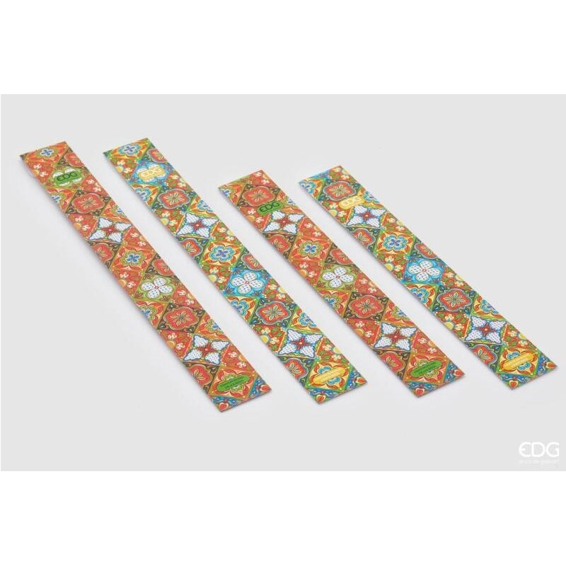 edg enzo de gasperi edg enzo de gasperi bastoncini neri per profumatore in plastica h 42 cm cf 8 pz confezione regalo ean 8059824074133