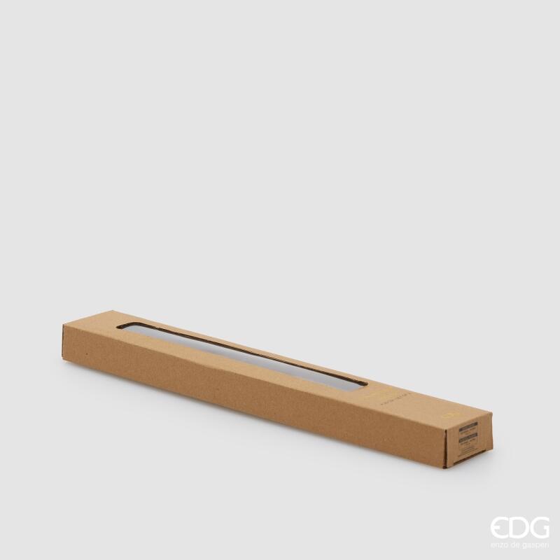 edg enzo de gasperi edg enzo de gasperi candela led touch stelo natale h 25 cm d 22 cm ip20 cf 2 pz ivory ean 8059824579249