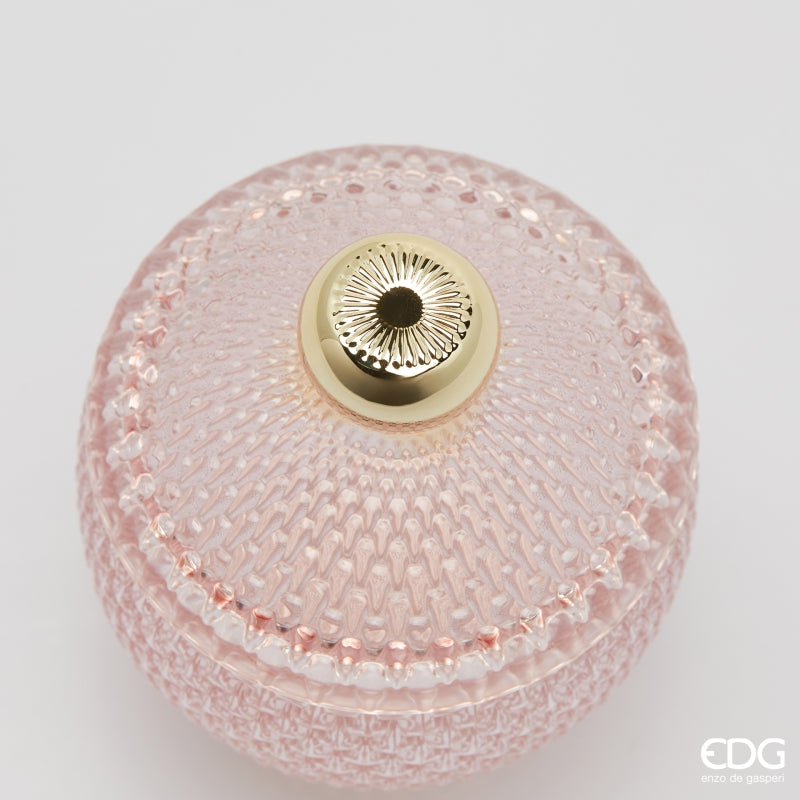 edg enzo de gasperi edg enzo de gasperi contenitore decorativo micro quadretti bombato h 145 cm d 105 cm rosa ean 8059824610492