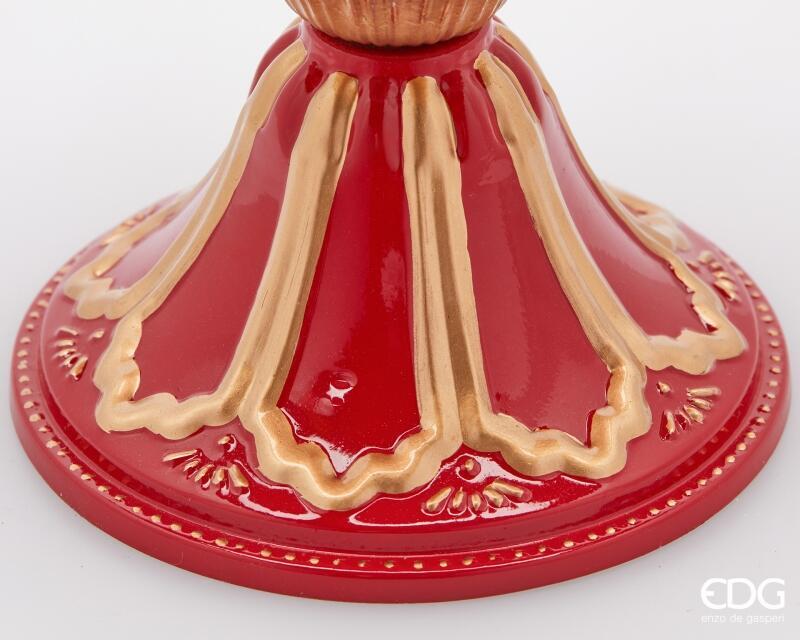 edg enzo de gasperi edg enzo de gasperi decoro babbo natale led h 53 cm d 16 cm green red ean 8059824542106