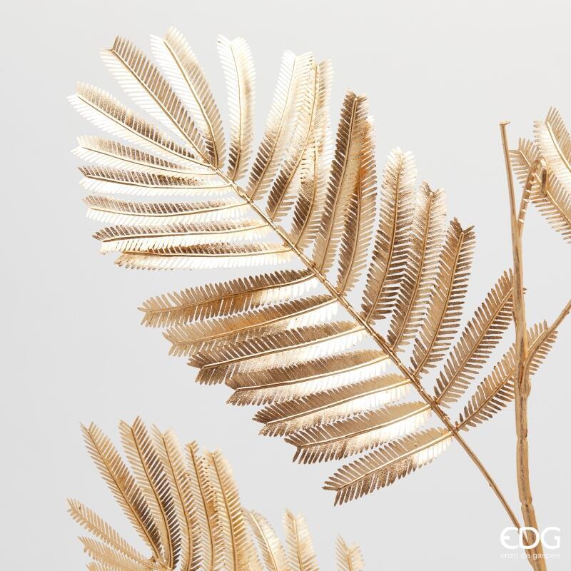 edg enzo de gasperi edg enzo de gasperi felce metal ramo di natale h 102 cm gold ean 8059824530585