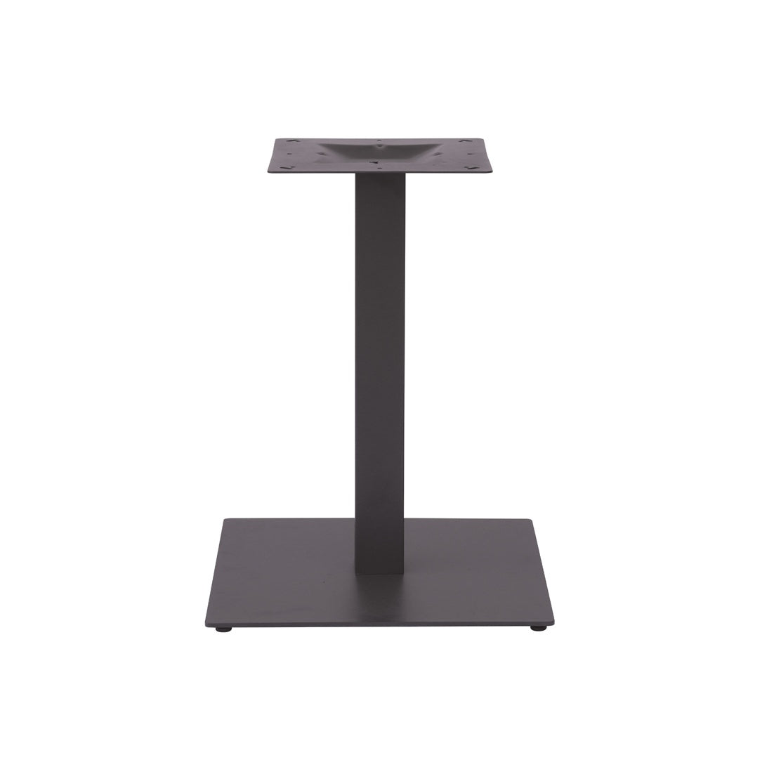 moia greenwood moia greenwood basamento tavolo quadrato in acciaio nero 55 x 55 cm 21 kg base robusta con tubo 8 0 x 80 mm design moderno ean 8013054838767