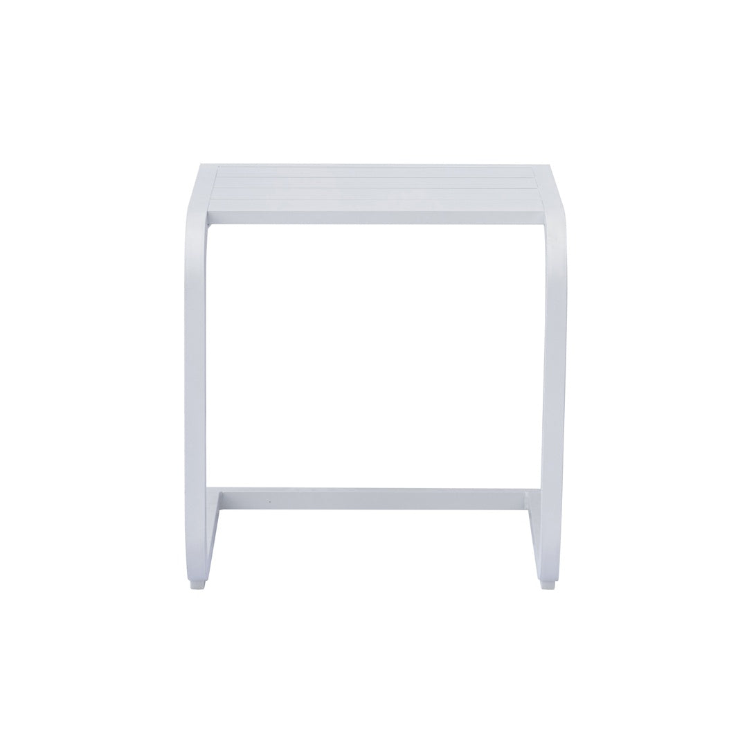 moia greenwood moia greenwood tavolino 40 x 40 cm in alluminio bianco dogato tavolino outdoor design moderno ean 8013054838958