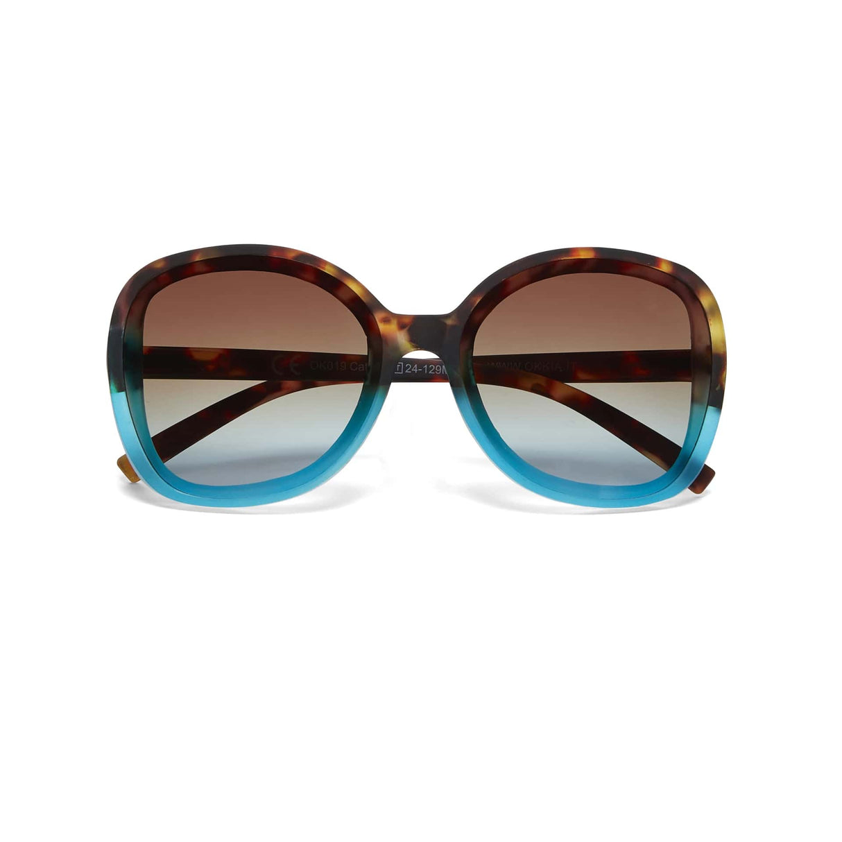 okkia okkia occhiale da sole premontato butterfly mod anna havana blue ean 8052862288913