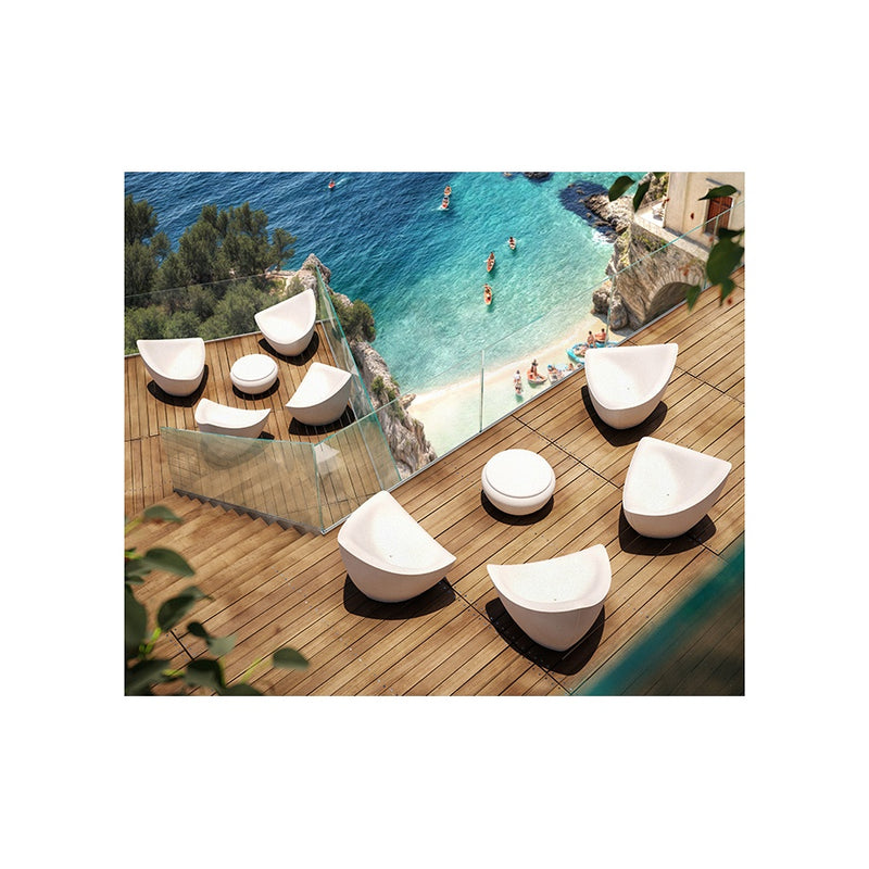 plust plust vela caffe table light in out con piano bianco light tavolino rotondo