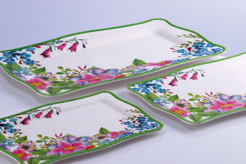 regalo italiano regalo italiano vassoio rettangolare shia melamina 36 x 23 cm h 15 cm multicolor ean 8057586111622