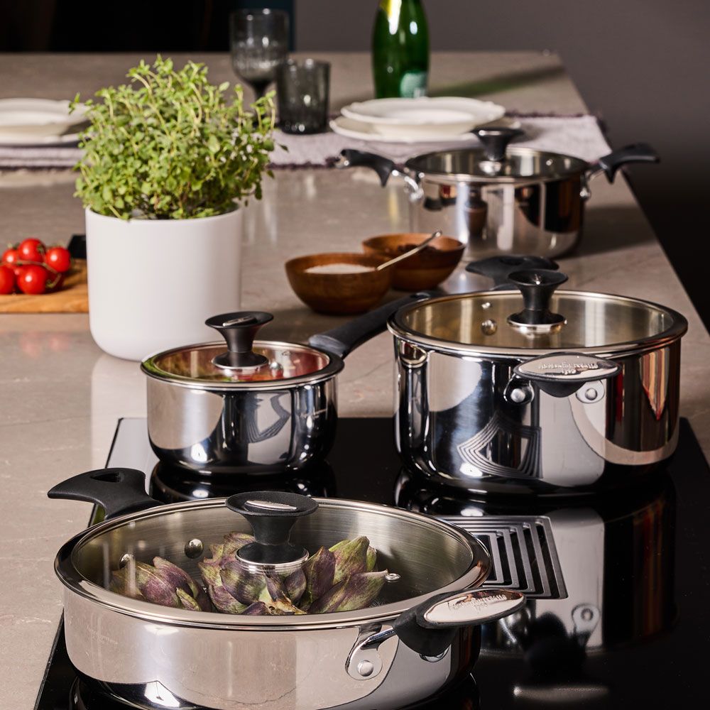 tognana tognana tegame 2 manici d 24 cm linea luxury design acciaio inox ean 8056444500042