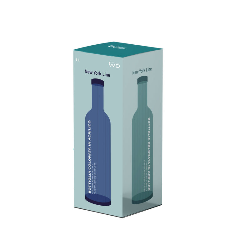wd lifestyle wd lifestyle bottiglia in acrilico 1 lt trasparente ean 8033040745916