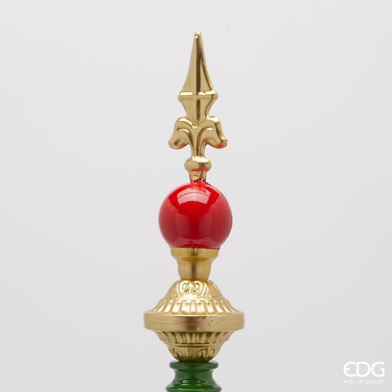 edg enzo de gasperi edg enzo de gasperi decoro soldatini di natale led h 85 cm l 40 cm l 27 cm green red ean 8059824542038