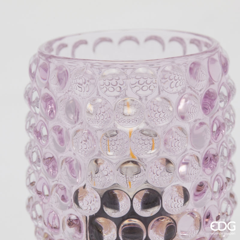 edg enzo de gasperi edg enzo de gasperi lampada da tavolo bubbles rotondo led h 11 cm d 85 cm ip20 scatola regalo rosa ean 8059824611055