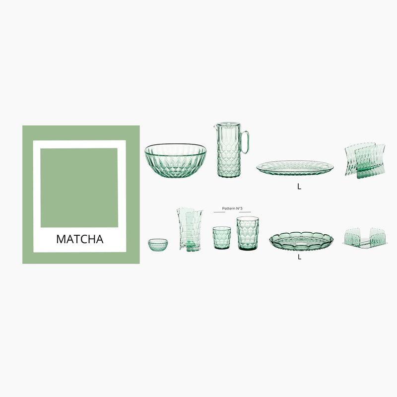 guzzini guzzini caraffa vanity bio based 113 x 169 cm h 288 cm verde ean 8008392395713