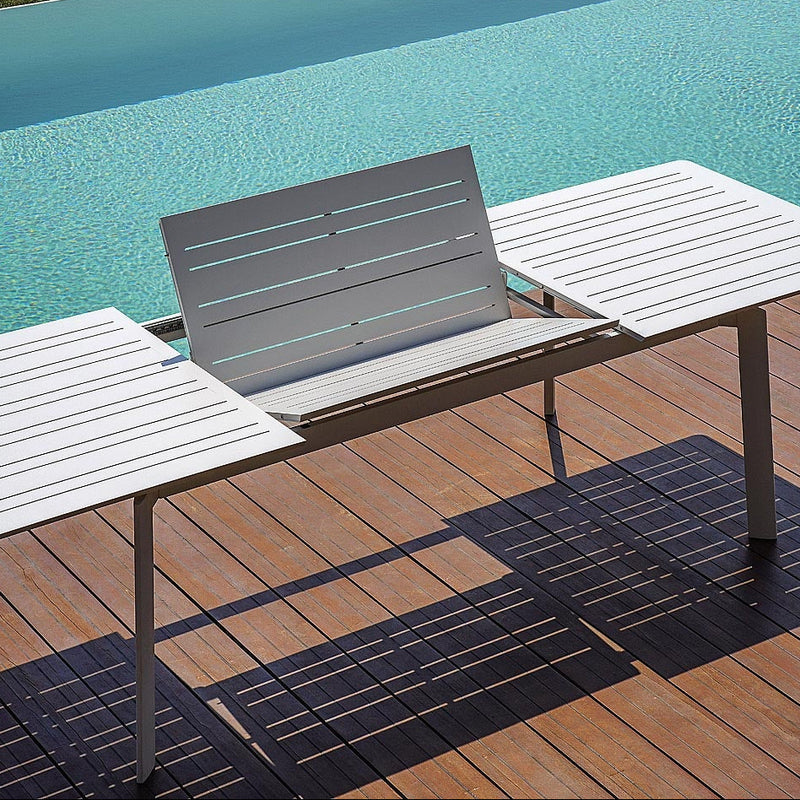 moia greenwood moia greenwood tavolo porto ercole allungabile 200300x102 cm alluminio bianco tavolo outdoor estensibile design moderno ean 8013054832598