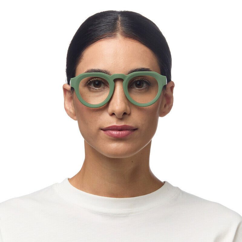 okkia okkia occhiale da lettura mod zeno soft touch anti luce blu verde diottrie 2 00 ean 8056211370946