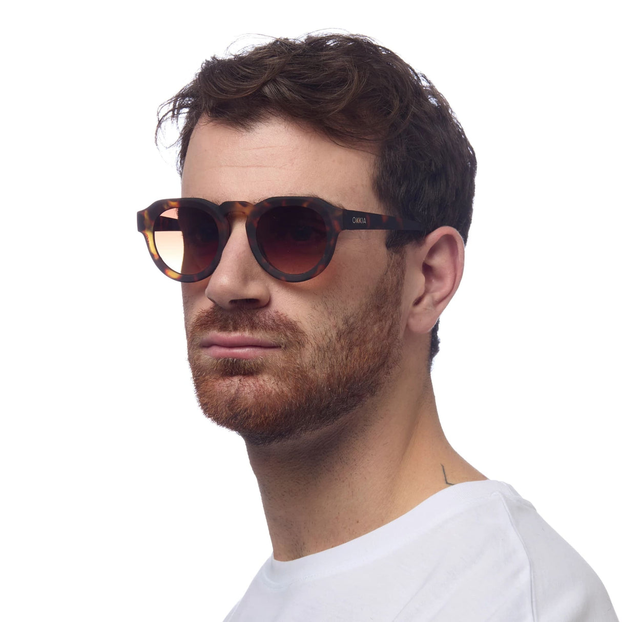 okkia okkia occhiale da sole premontato mod zeno classic havana ean 8055773197213