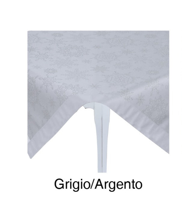 preziosa home preziosa home centrotavola natale ass 100 x 100 cm con lurex no stiro 1 pz ean 8050264038907