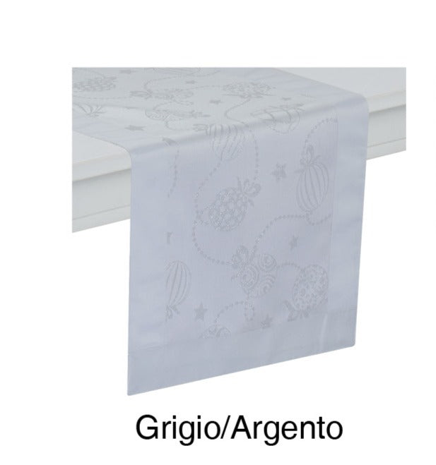 preziosa home preziosa home runner natale ass 40 x 140 cm con lurex no stiro 1 pz ean 8050264038891