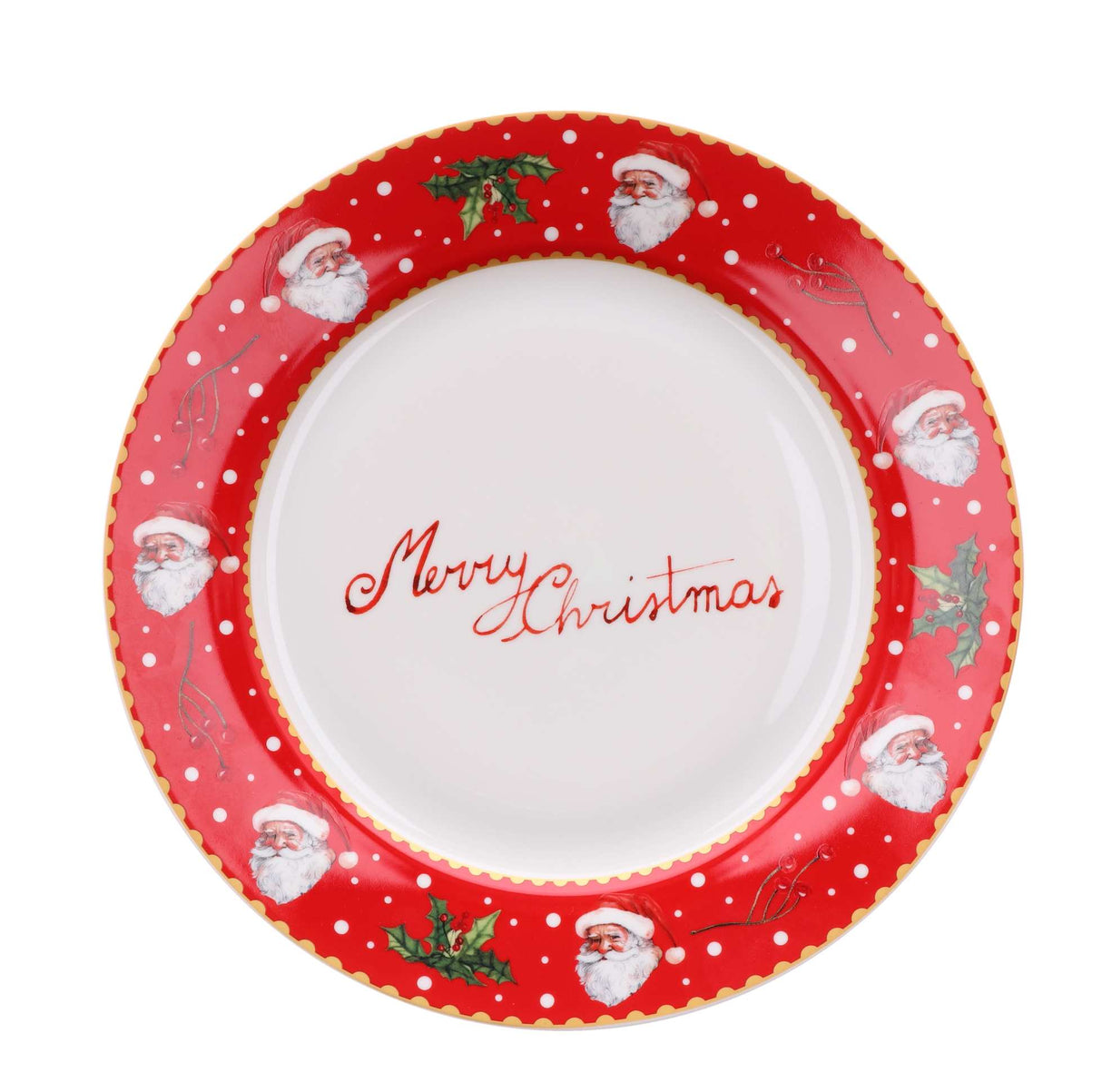 regalo italiano regalo italiano servizio piatti di natale porcellana 18 pz rosso bianco ean 8057586117082