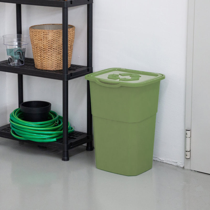 dea home dea home set 3 pattumiere eco 3 da 50l raccolta differenziata 39 x 36 cm h 54 cm ean 8009371043403