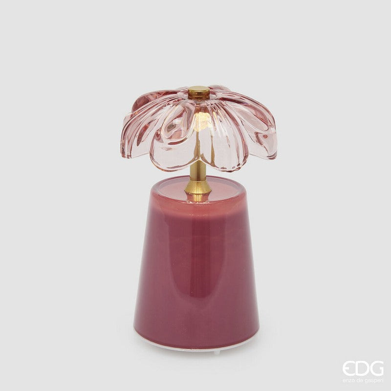 edg enzo de gasperi edg enzo de gasperi lampada da tavolo lily h 1750 cm d 11 cm ip20 beauty scatola regalo ean 8059824607867