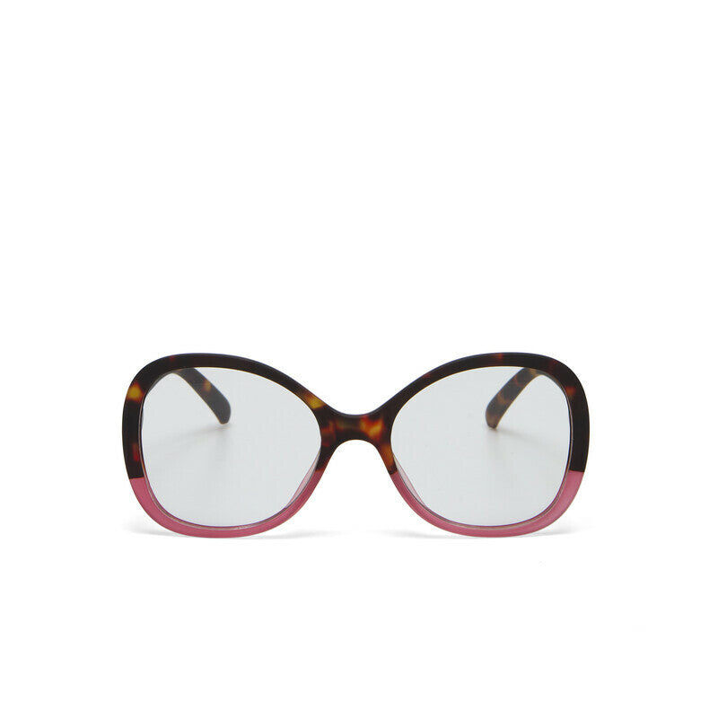 okkia okkia occhiale da lettura mod verona premontato butterfly soft touch spring anti luce blu havana pink diottrie 2 50 ean 8056211374432