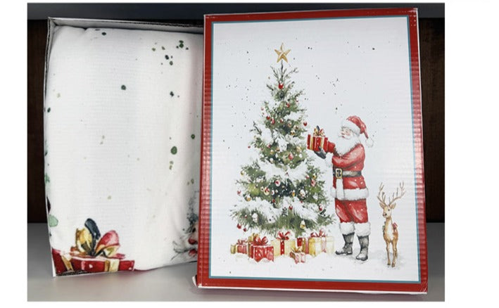 preziosa home preziosa home coperta natale pile ass stampata 210 x 240 cm poliestere scatola regalo 1 pz ean 8050264186653