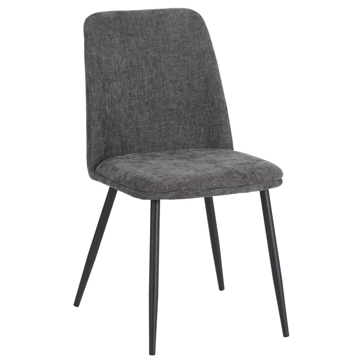 di mo di mo sedia tracy in tessuto grigio scuro 57x45x84 cm design moderno ean 8010402514816