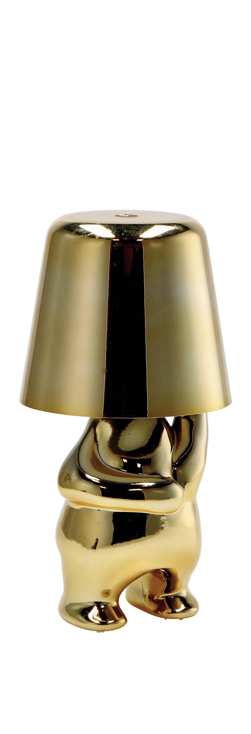 regalo italiano regalo italiano lampada touch ricaricabile eliad d 95 cm h 18 ass oro argento 1 pz ean 8057586149212