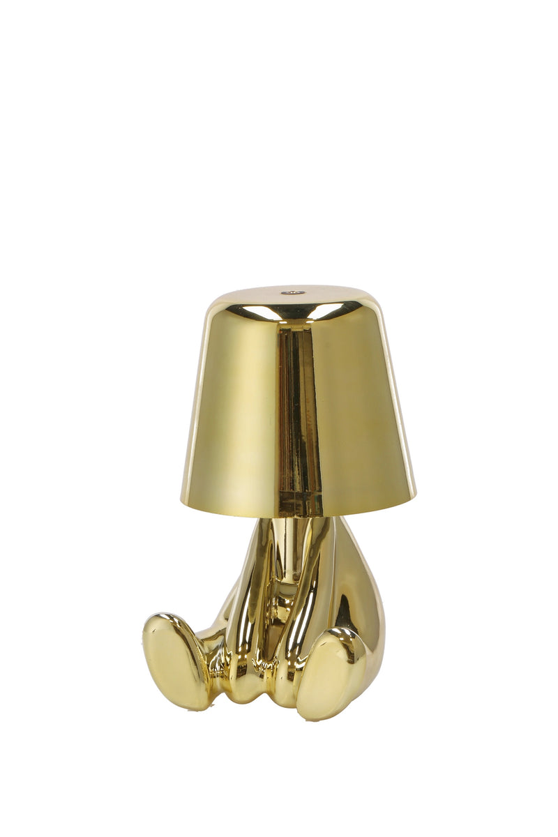 regalo italiano regalo italiano lampada touch ricaricabile eliad d 13 cm h 16 ass oro argento 1 pz ean 8057586149229
