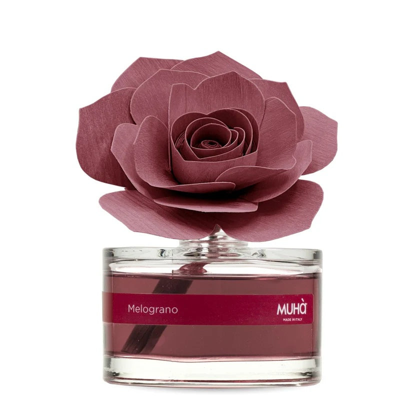 Diffuseur de parfum Muhà Rose Bordeaux Dragées Grenade 50 ml