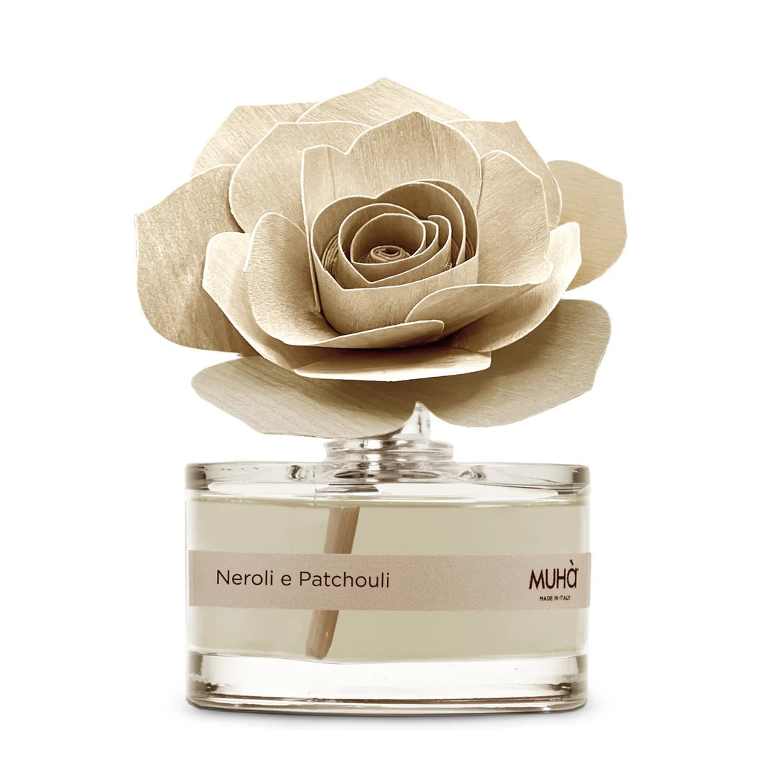 Muhà Diffuseur de parfum Rose Beurre Dragée Doux Lait 50ml