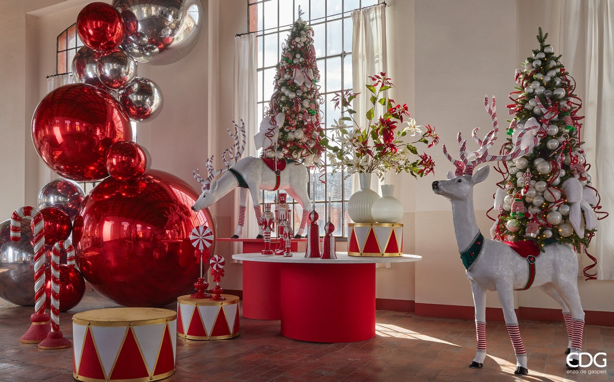 Boule à facettes décorative EDG Enzo De Gasperi D 120 cm Argent