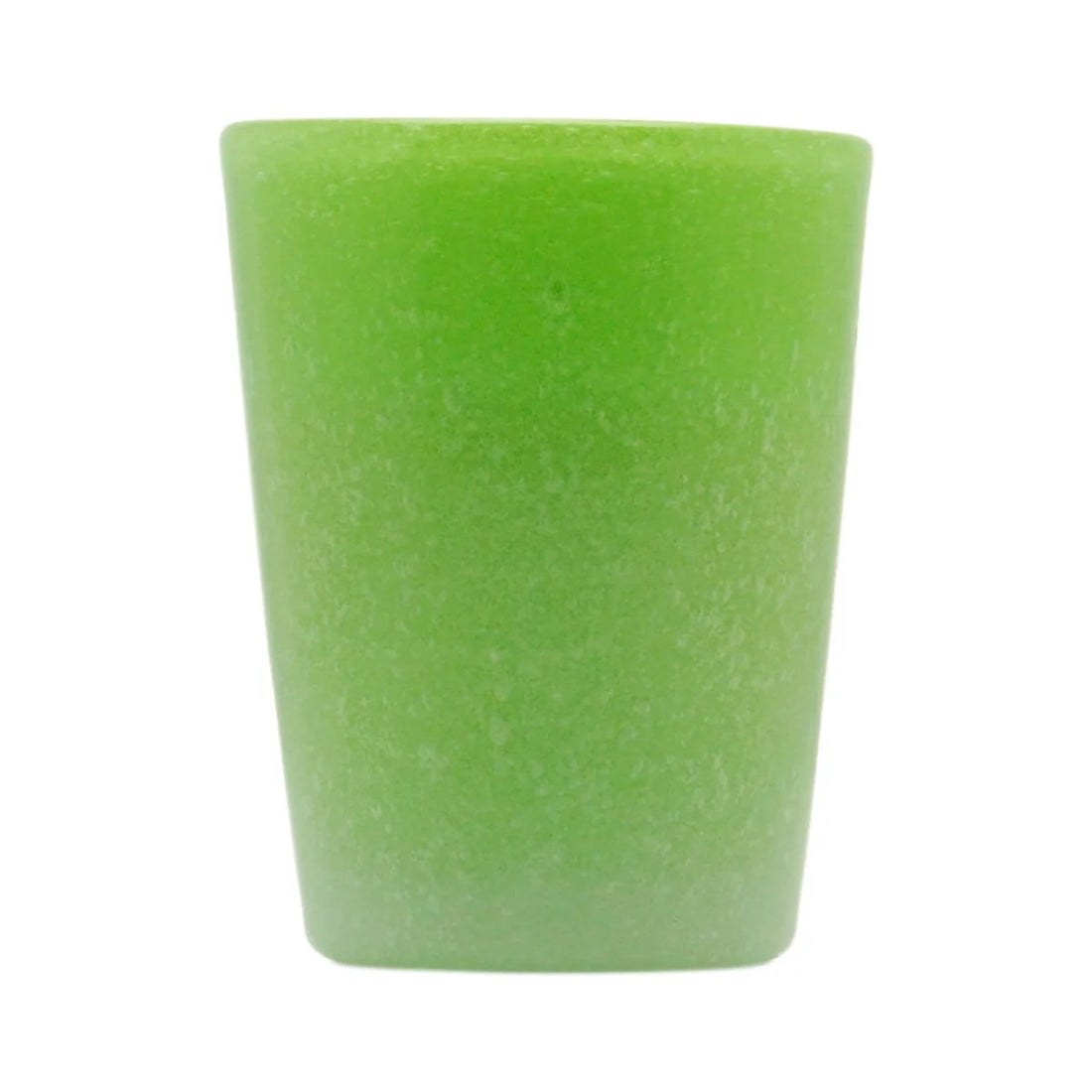 Zani Serafino Memento Tumbler Verre à Eau Couleur Pomme en Pâte de Verre