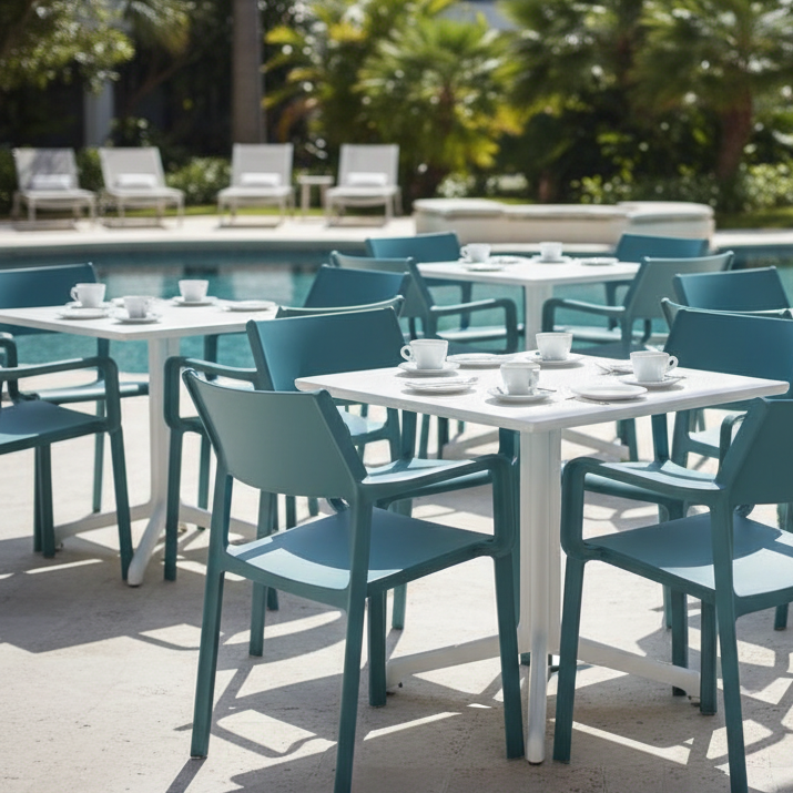 Nardi Trill Armchair ottanio hotel breakfast