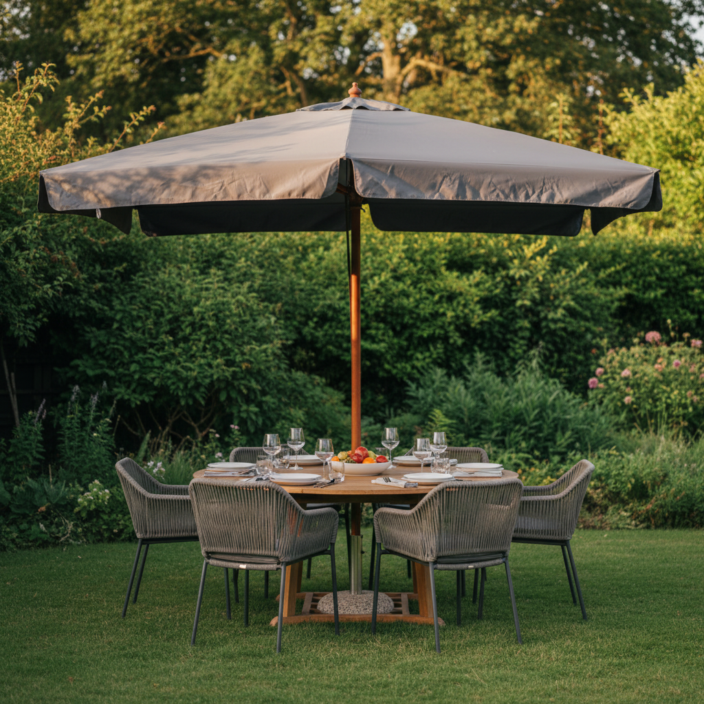 Ombrellone De Lux – Giardino pranzo