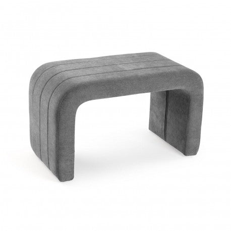 Versa Banc Rembourré Gris Clair
