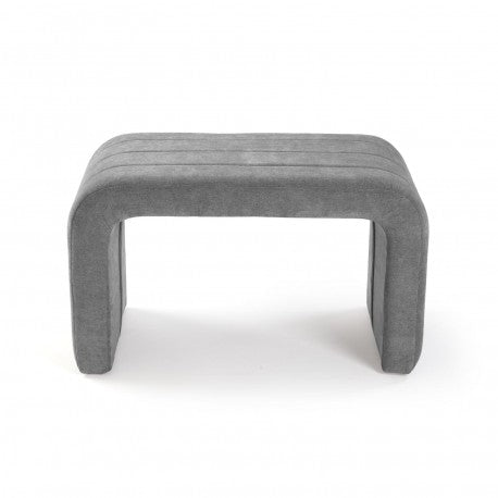 Versa Banc Rembourré Gris Clair