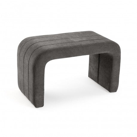 Banc Rembourré Versa Gris Foncé