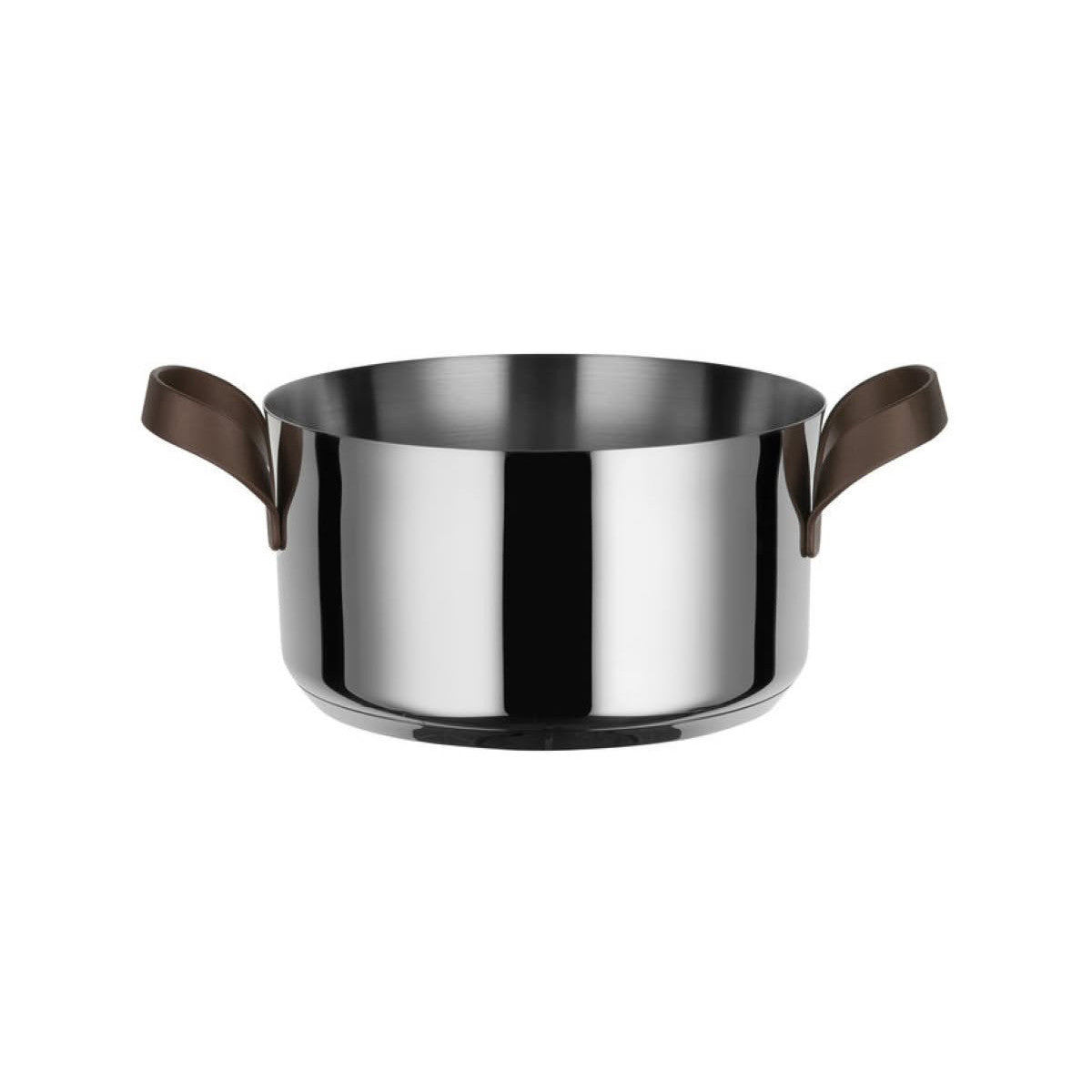 Alessi Edo Casserole à deux poignées en acier inoxydable Ø20 cm