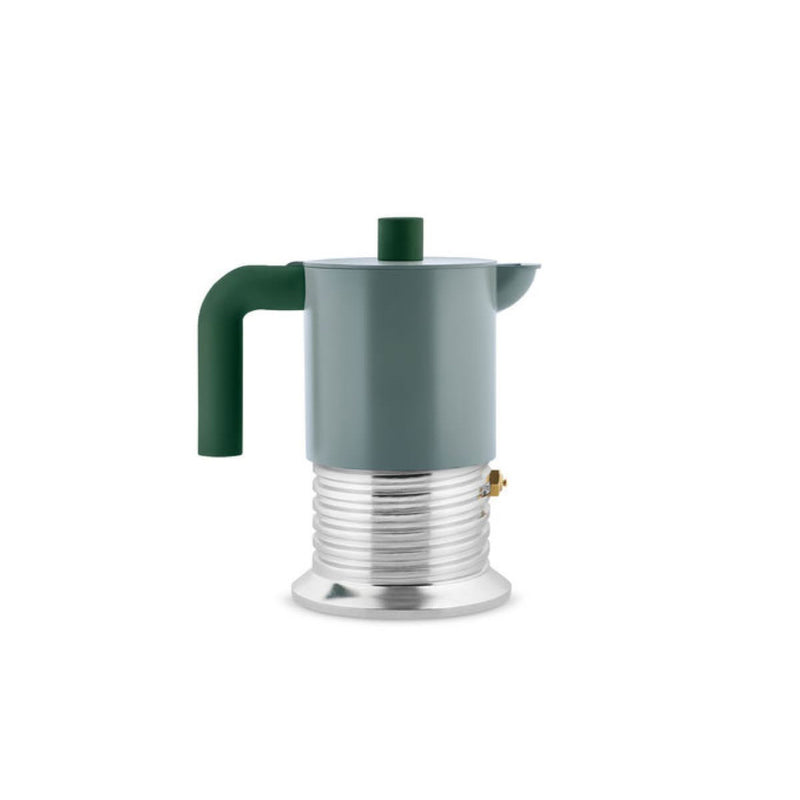 Alessi Cafetière à Expresso Vite 3 Tasses Vert