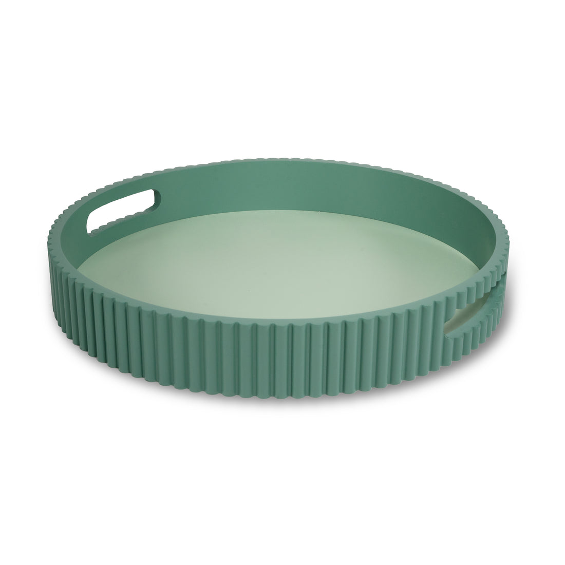 WD LifeStyle Plateau vert en MDF D 30 Cm – Plateau décoratif pour la maison et la table