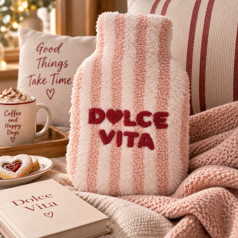 WD LifeStyle Borsa Riscaldante Bouclé Dolce Vita – Idea Regalo Natale