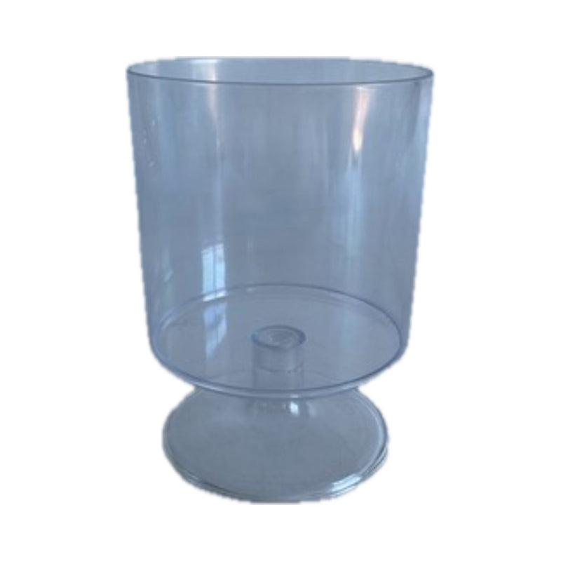Récipient cylindrique en plastique Bigiemme D 12,5 cm H 12 cm
