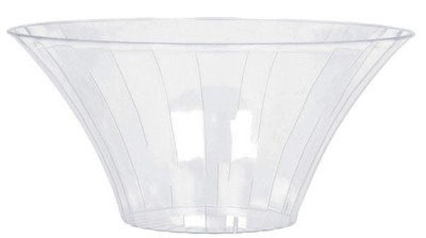 Vase en plastique transparent Bigiemme 18 x 9 cm