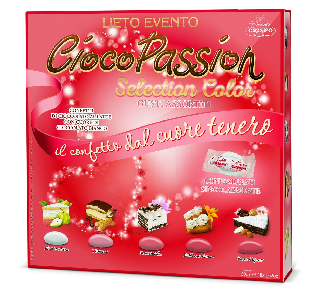 immagine-1-crispo-confetti-rosso-500gr-ciocop-gusti-assortiti-ean-8005085720487