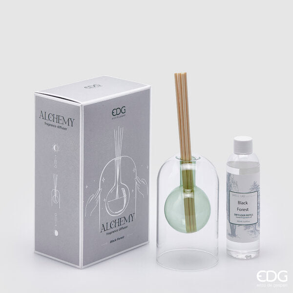 Parfum EDG Enzo De Gasperi Alchemy Flacon 200 ml H 14 cm Forêt-Noire