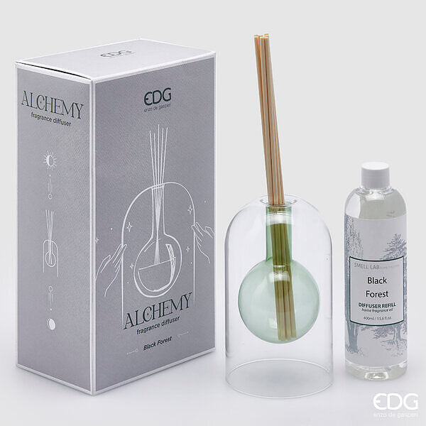 Parfum EDG Enzo De Gasperi Alchemy Flacon 400 ml H 17 cm Forêt-Noire