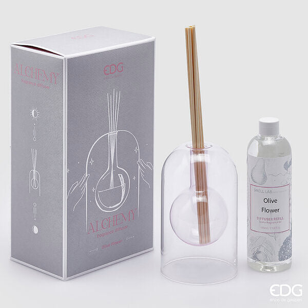 Parfum EDG Enzo De Gasperi Alchemy Flacon 400 ml H 17 cm Fleur d'olivier